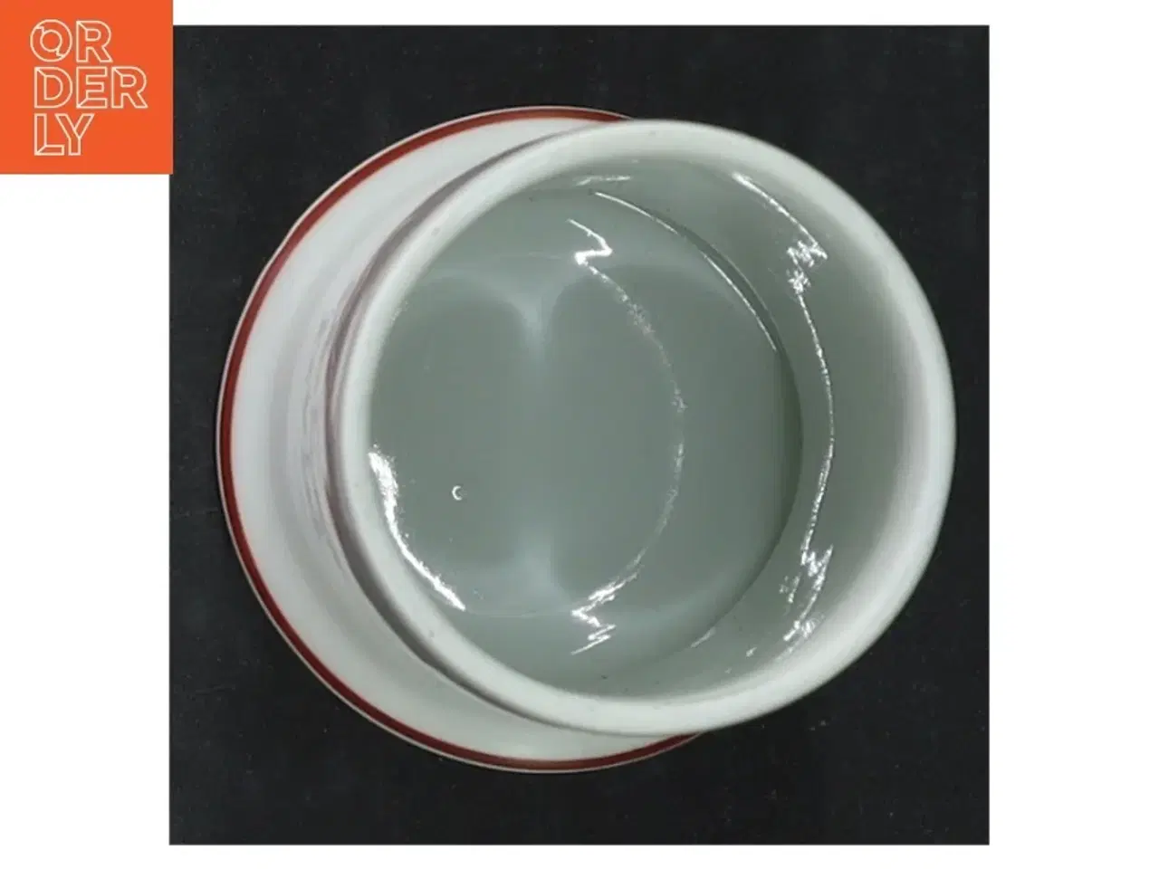 Billede 3 - Hvid porcelænspeberbøsse fra B&G (str. Ø 6,5x11,5 cm)