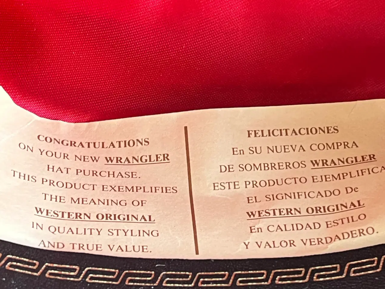 Billede 5 - Original Western Wrangler hat