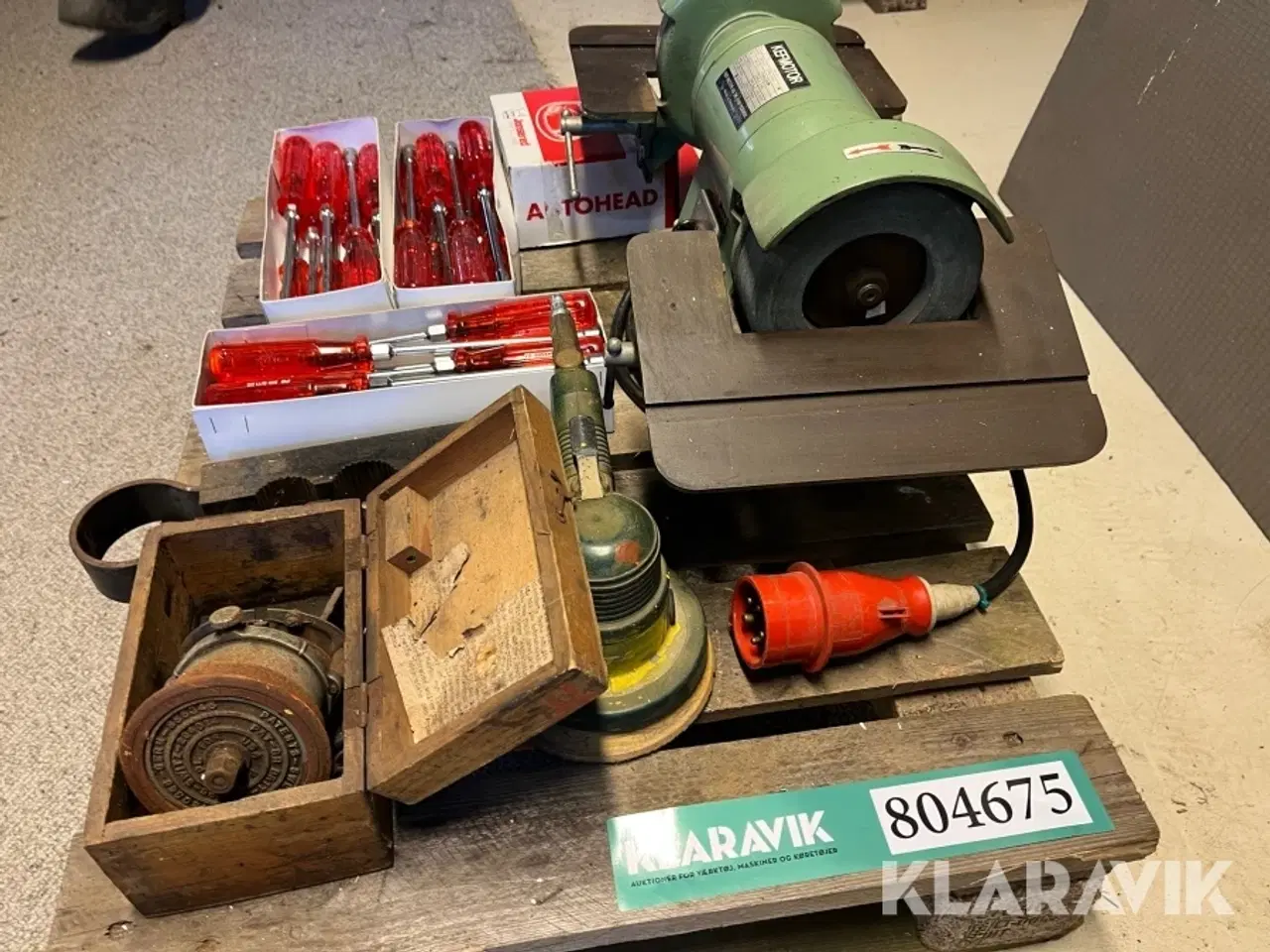 Billede 7 - Værktøjssliber KEFmotor HS3 med diverse værktøj