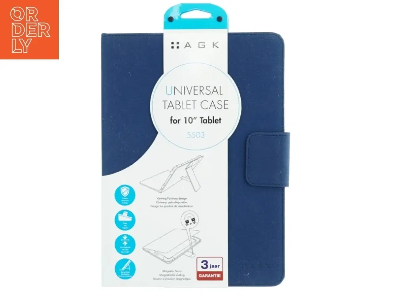 Billede 3 - Universal tabletetui til 10" tablet fra Agk (str. 27x20 cm)