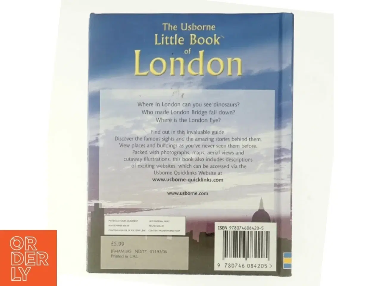 Billede 3 - The Usborne Little Book of London af Rosie Dickins (Bog)