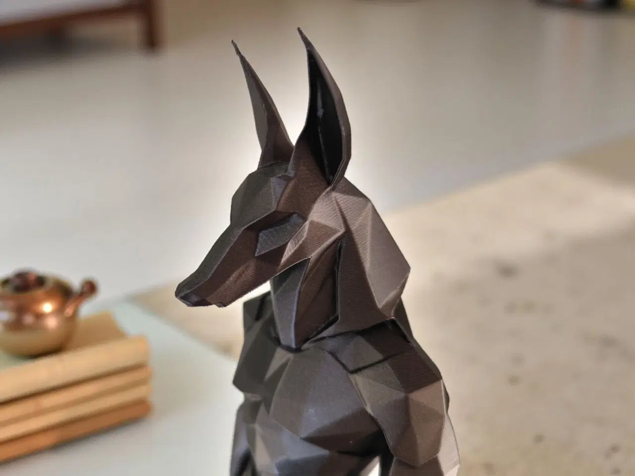 Billede 2 - Geometrisk Anubis – Bring egyptisk mystik ind i di