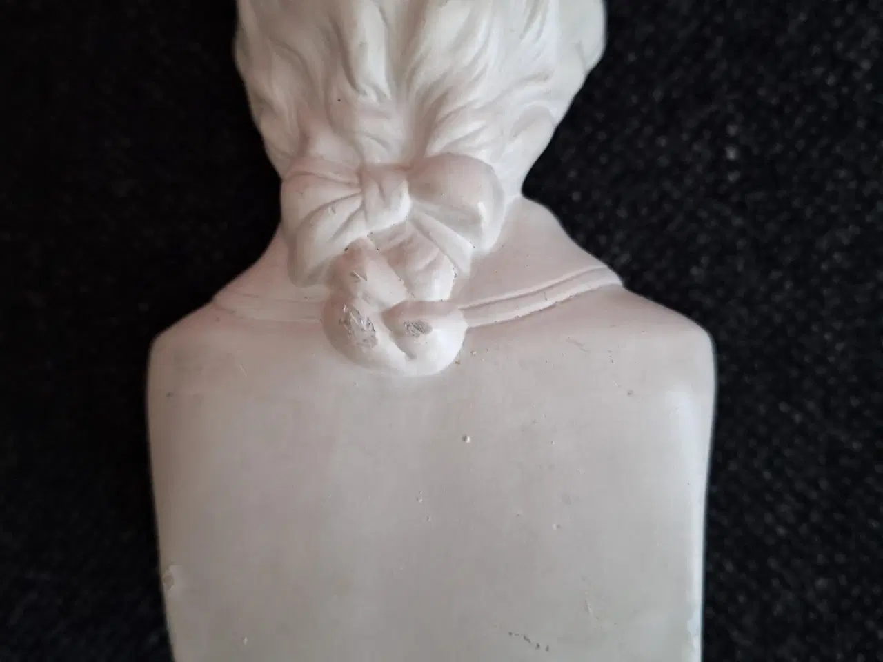 Billede 2 - Mozart i marmor. Højde 14 cm.