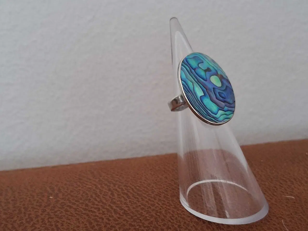 Billede 2 - Oval sølvring 