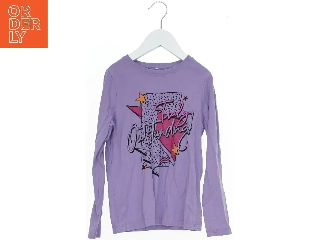 Billede 1 - Langærmet T-Shirt med print fra Name It (str. 128)