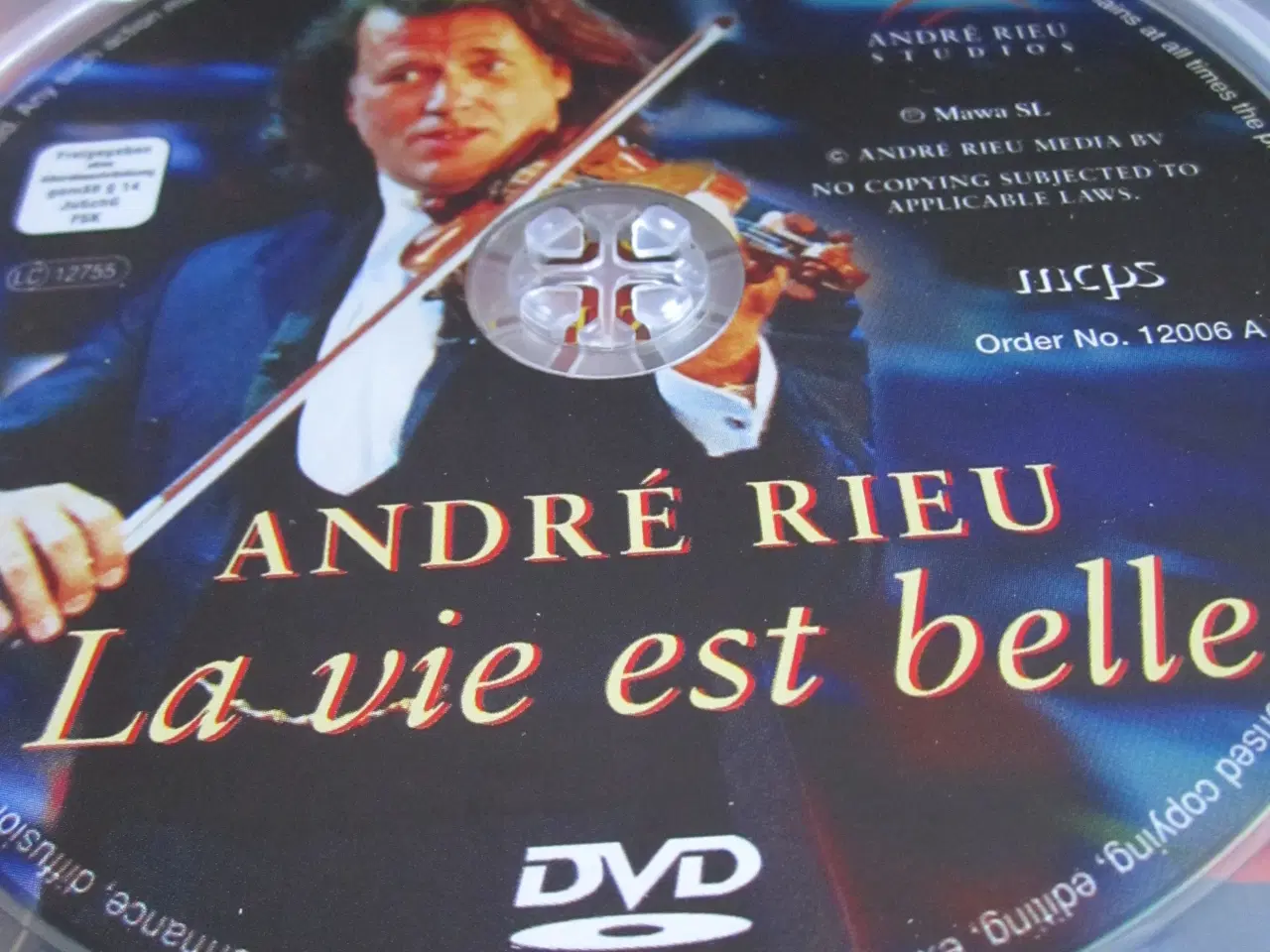 Billede 2 - ANDRE RIEU. La vie est belle. DVD.
