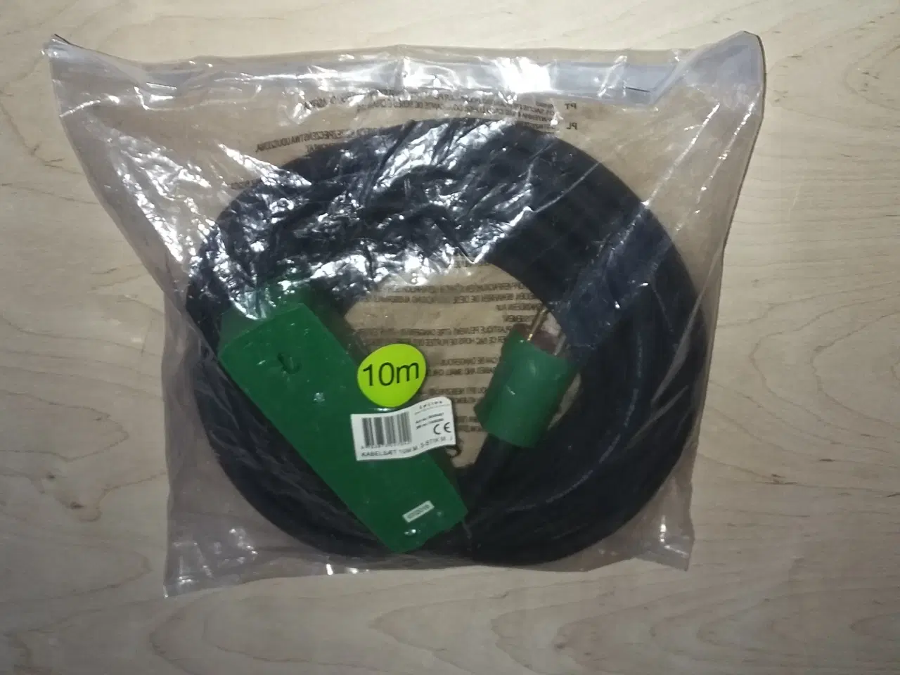 Billede 2 - KABELSÆT 10 M, 3 STIK
