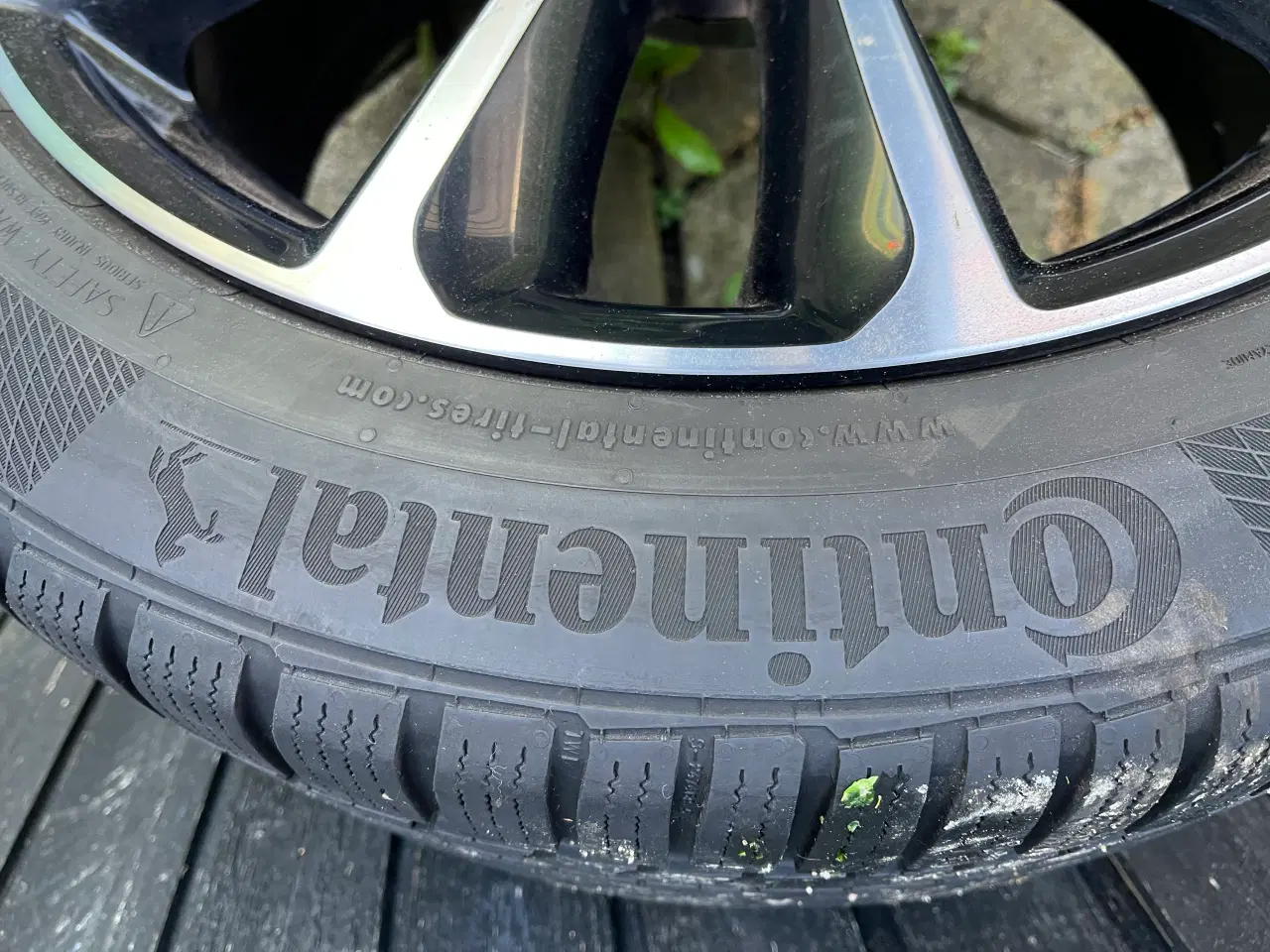 Billede 3 - Mercedes fælge med vinterdæk 
