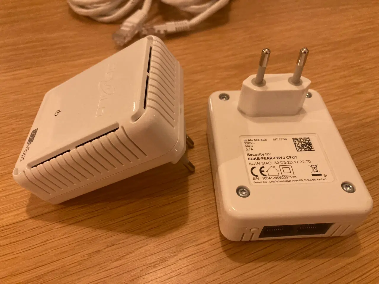 Billede 2 - Devolo dLAN 500 Powerline adaptor