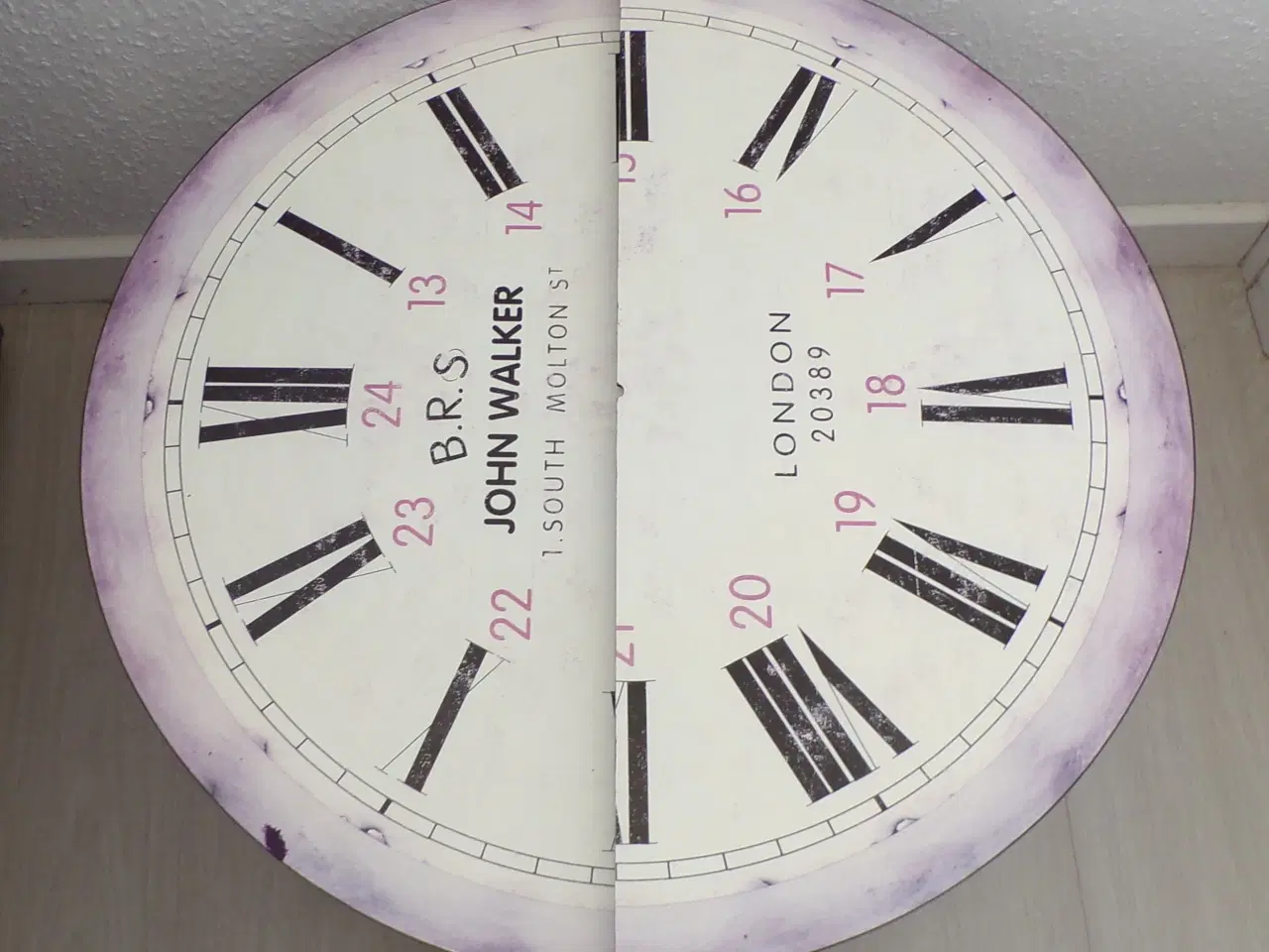 Billede 7 - Indsatsborde / sengeborde. Bordpladerne er en ur