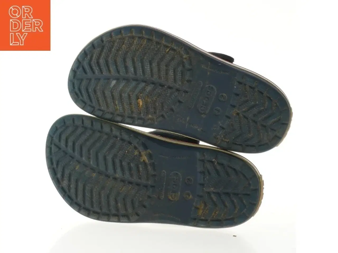 Billede 3 - Brugte navyblå Crocs med rød hvid kant fra Crocs (str. 2)