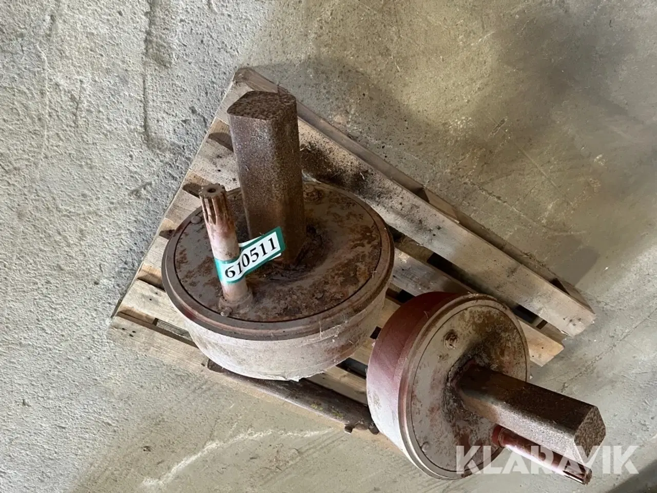 Billede 2 - 2 vognnav med bremser FAD 450 mm / 8 x 105 mm
