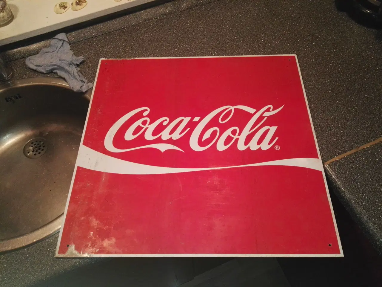 Billede 1 - Coca cola skilt org
