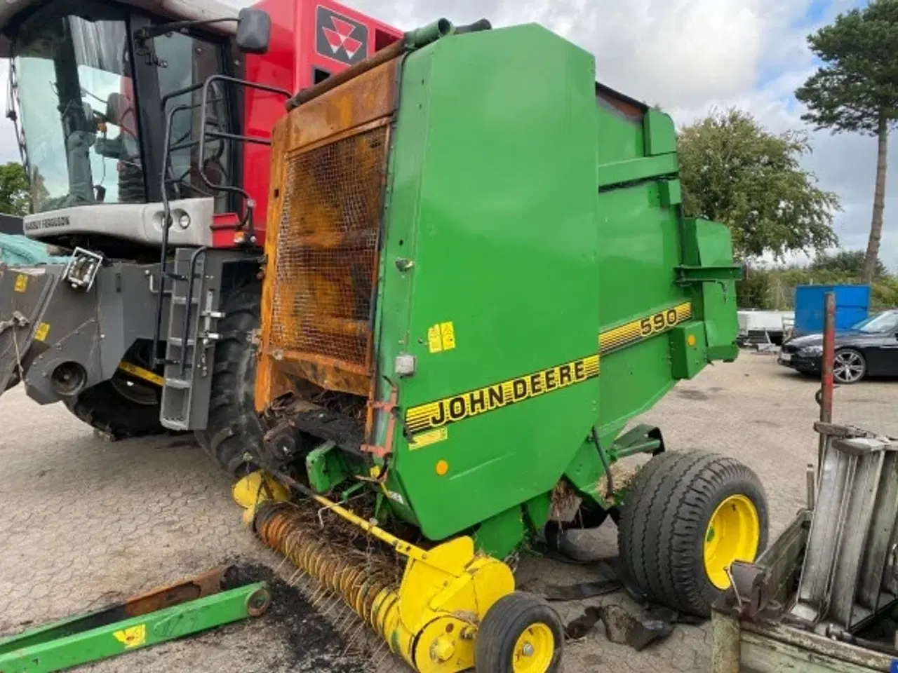 Billede 1 - John Deere 590 Sælges i dele/for parts