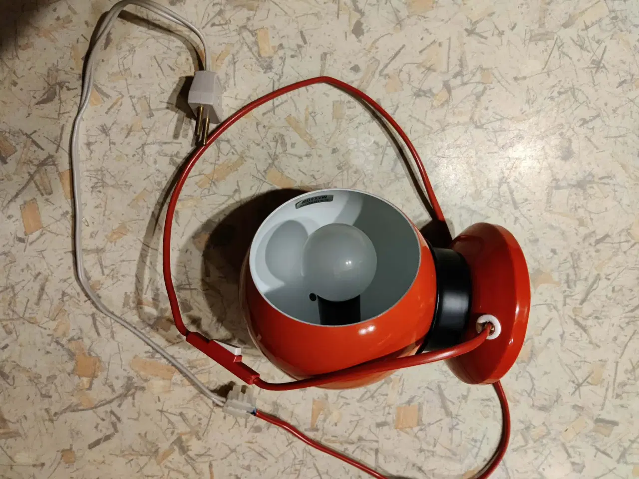 Billede 1 - Retro kuglelampe