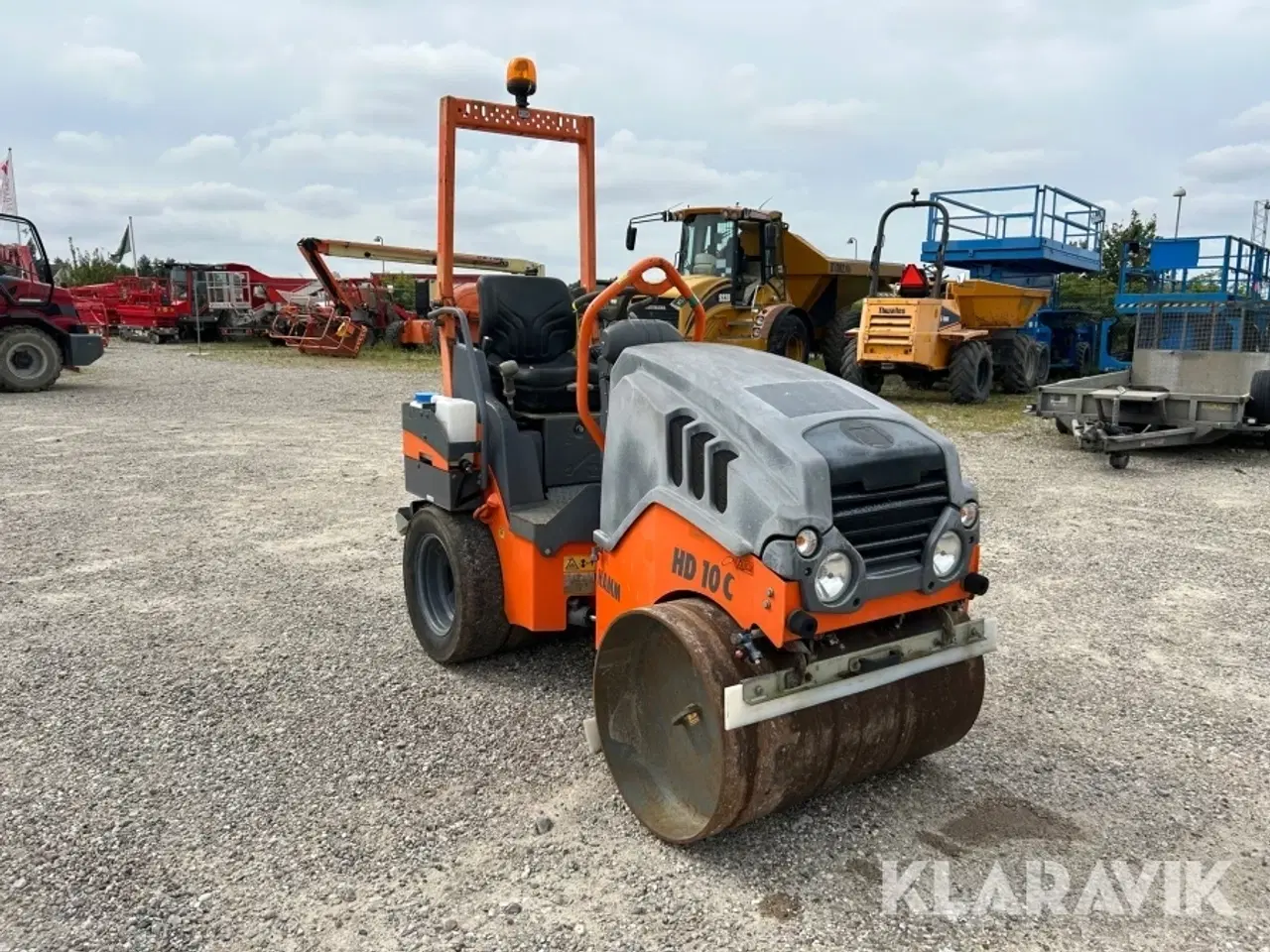 Billede 2 - Vejtromle HAMM HD10C
