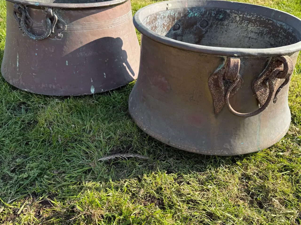 Billede 1 - Massive kobberbaljer