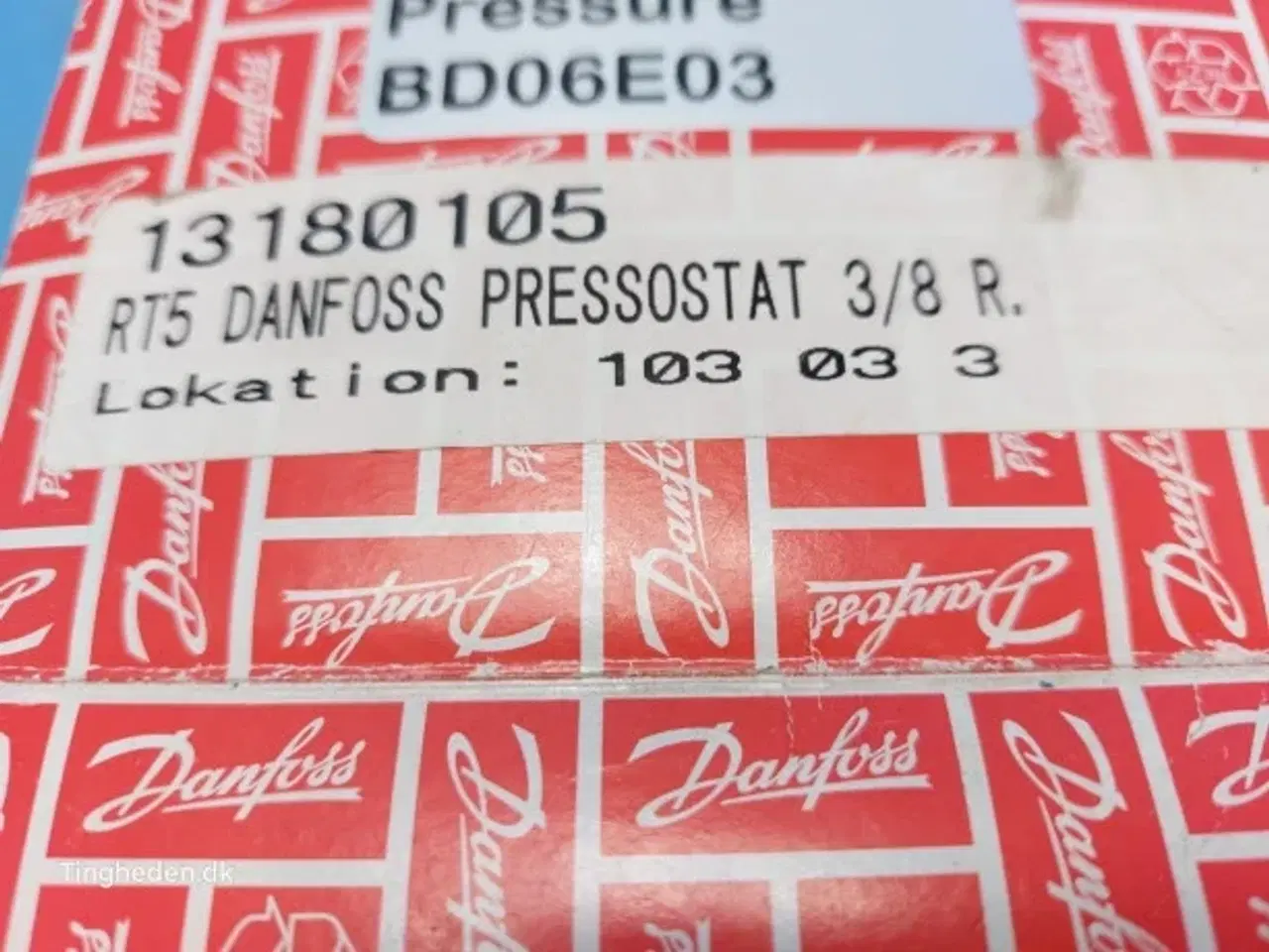 Billede 2 - Danfoss RT5 Pressostat 13180105