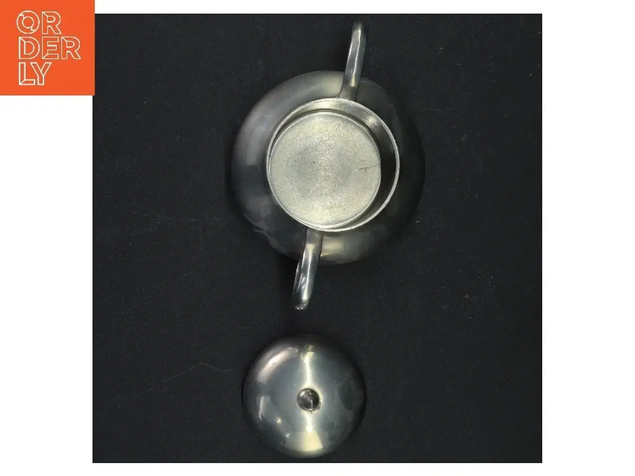 Billede 4 - Hollandsk tin sukkerskål