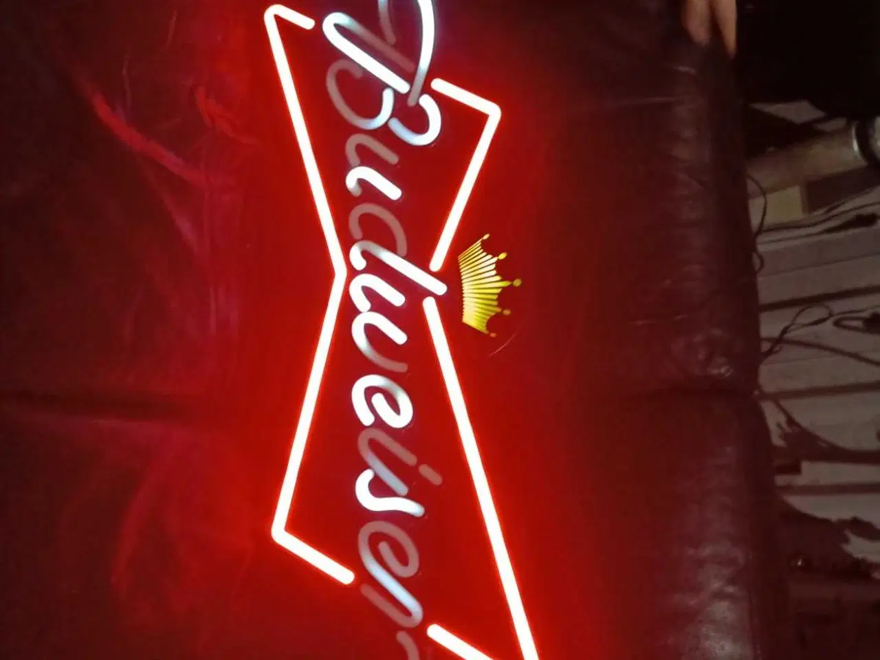 Billede 5 - Ægte Budweiser bar/reklameskilt