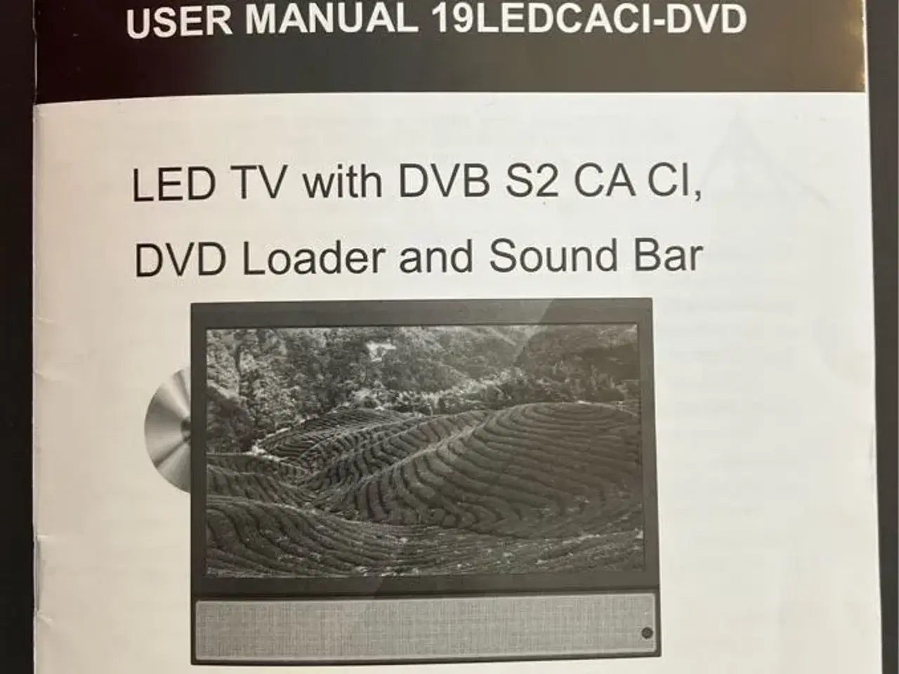 Billede 3 - TV 48cm, 2xHDMI, DVD og drejearm