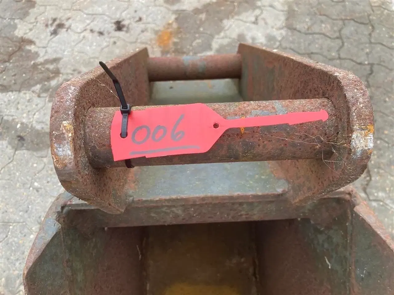 Billede 5 - - - - 35 cm skovl med skær passer til JCB skift