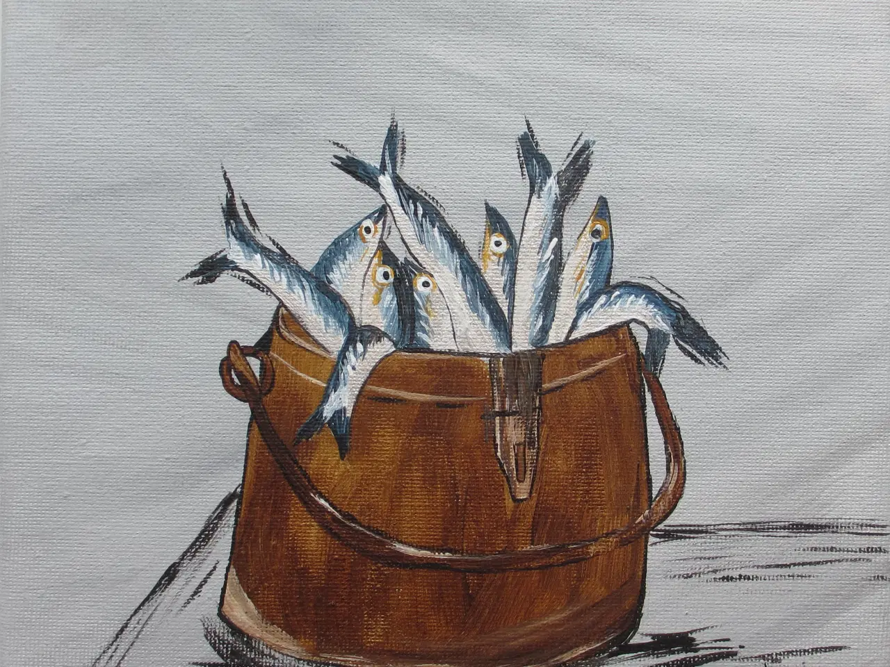 Billede 1 - ACRYL-MALERI nr. 22