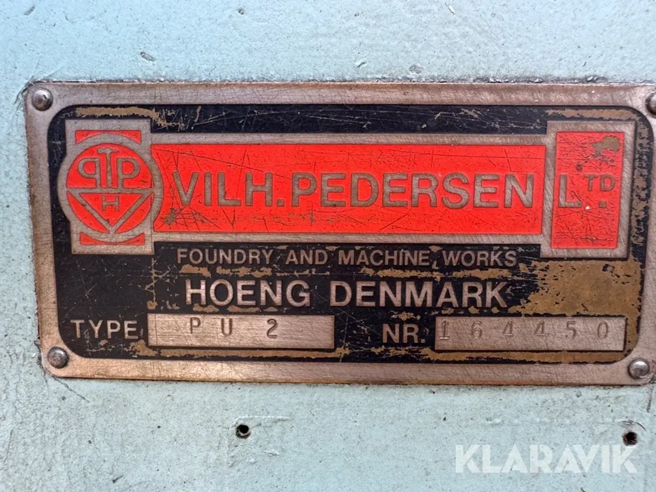 Billede 5 - Fræsemaskin Vilhelm Pedersen PU 2