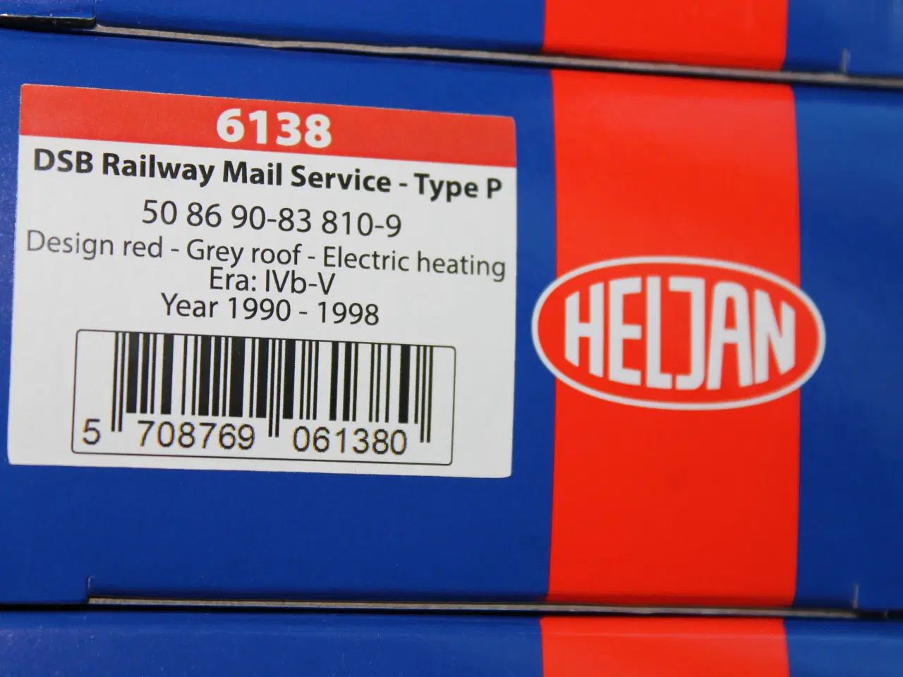 Billede 7 - Heljan H0 6138  DSB Postvogn