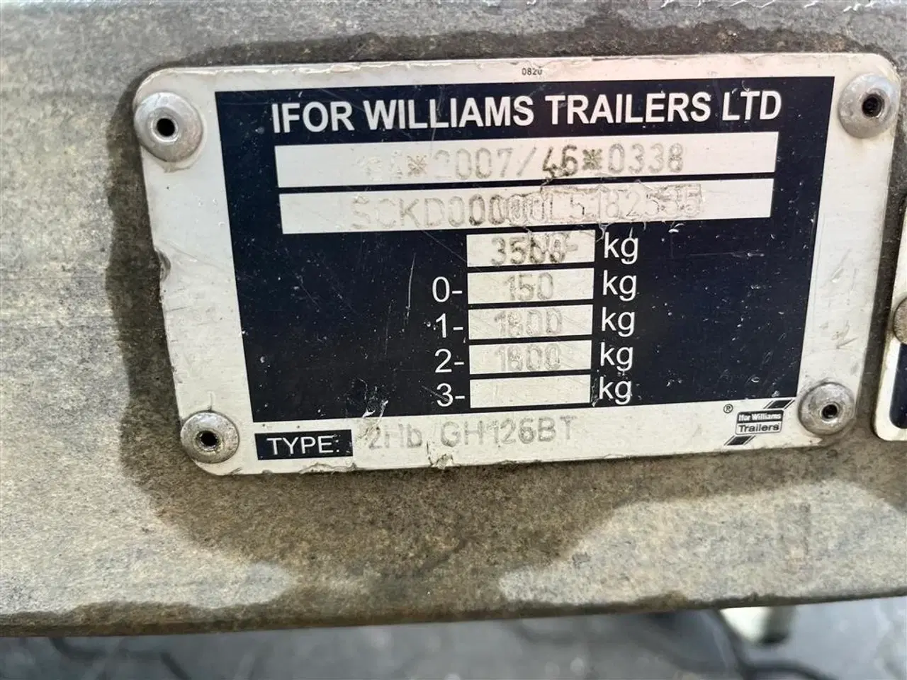 Billede 7 - Ifor Williams GH 126 Træbund skal ikke synes