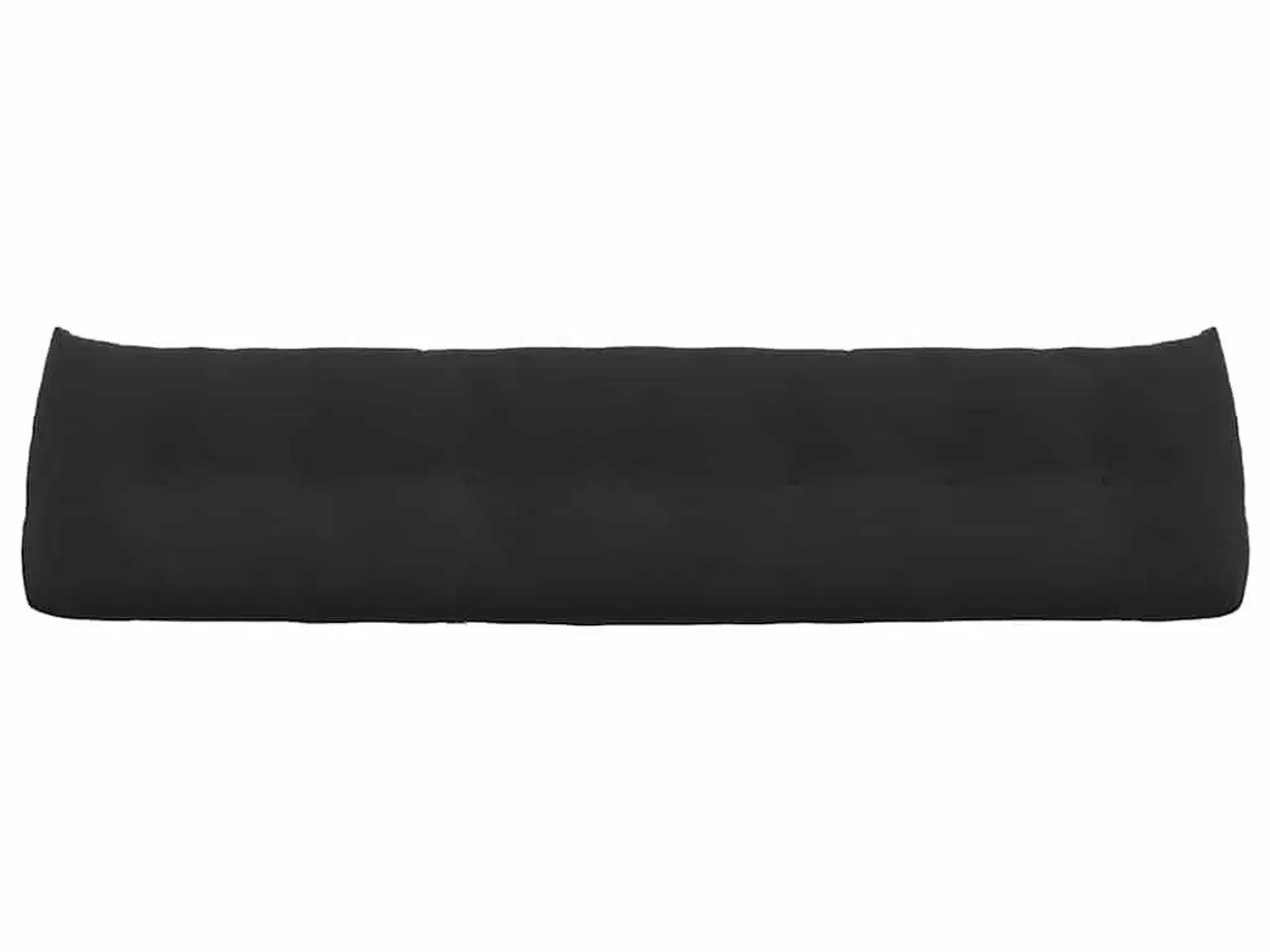 Billede 6 - Rygpude Sort 200 x 24 x 50 cm Fløjl