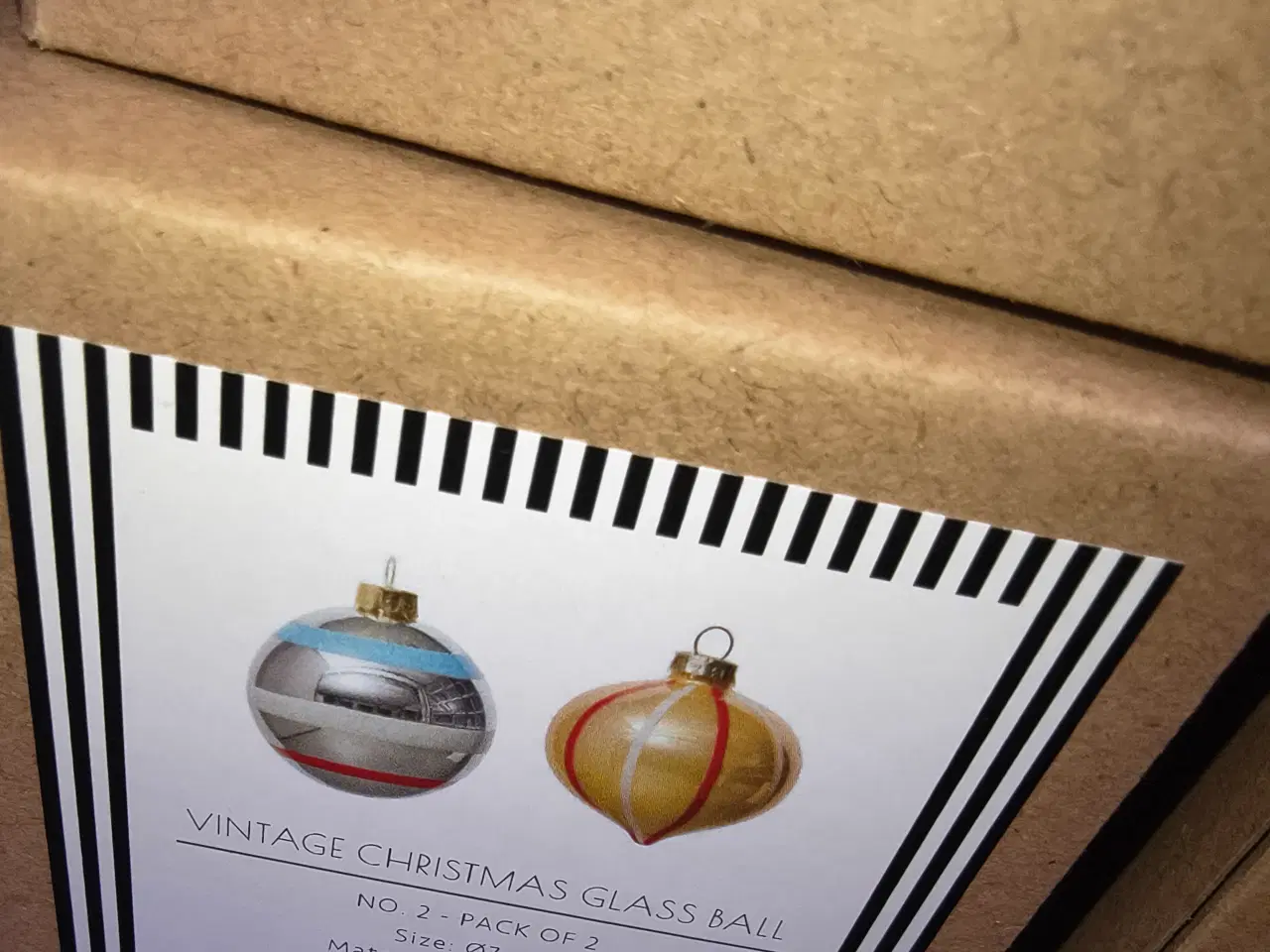 Billede 3 - 6 smukke julekugler fra OYOY