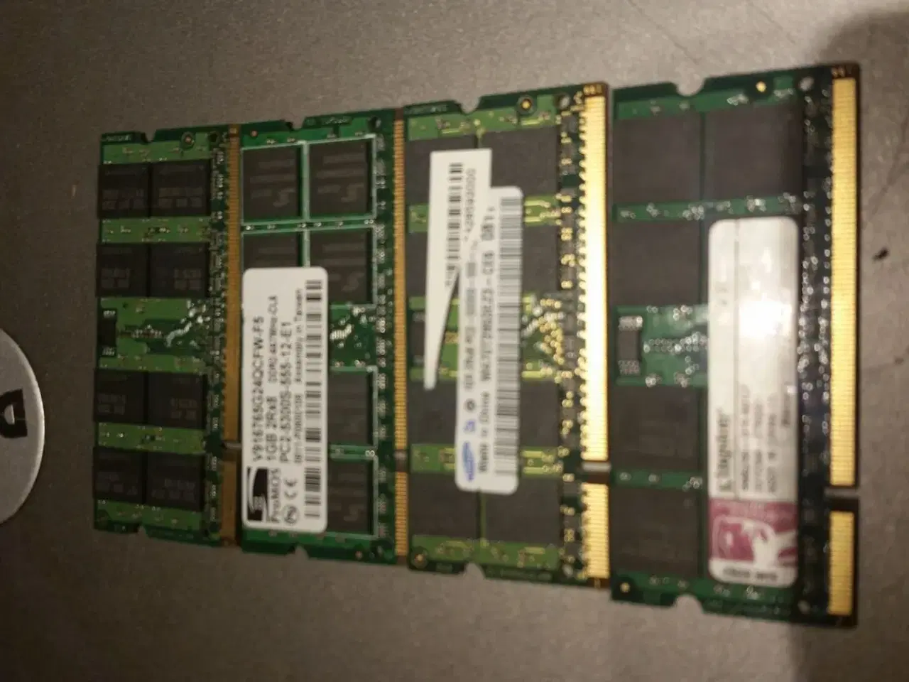 Billede 1 - DDR 2 ram 4x1GB