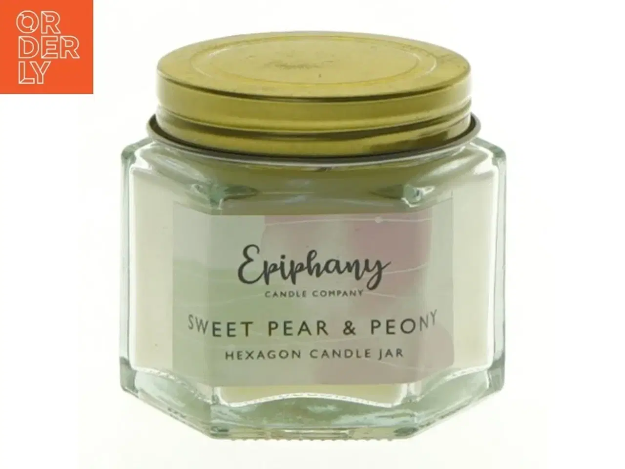 Billede 1 - Sekskantet duftlys fra Epiphany (str. 6 x 6 cm)