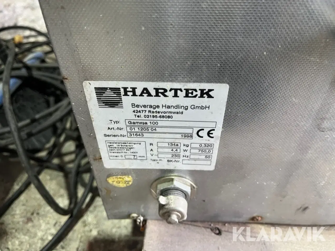 Billede 6 - Fadølsanlæg HARTEK Gamma 100