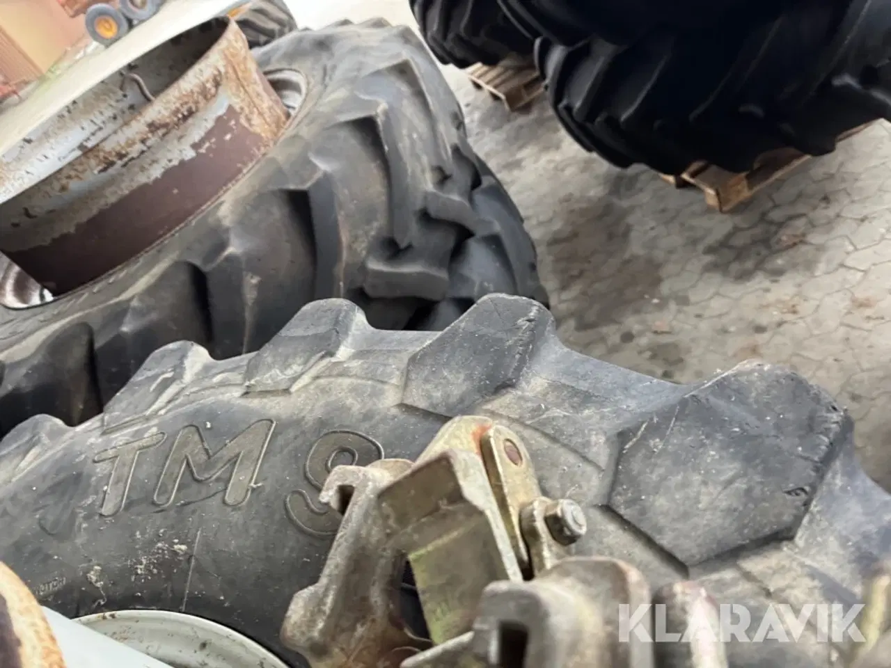 Billede 11 - Tvillingehjul Pirelli TM900 for og bag 4 styk