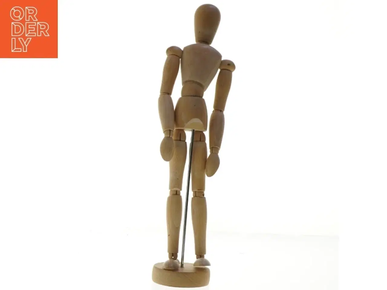 Billede 1 - Modelfigur i træ (str. 33 cm)