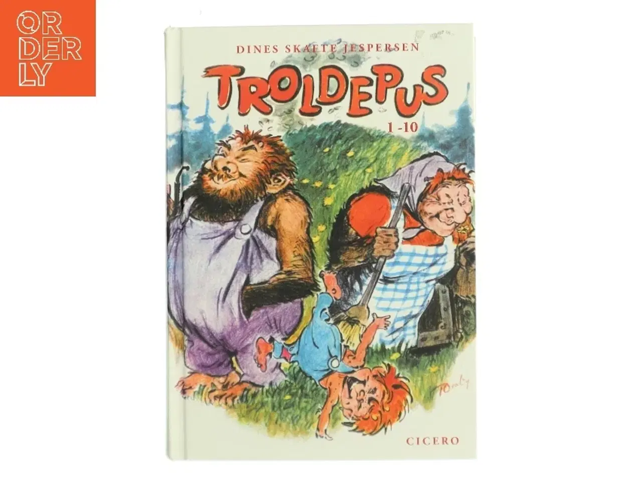 Billede 1 - Troldepus. Bind 1, 1-10 af Dines Skafte Jespersen (Bog)