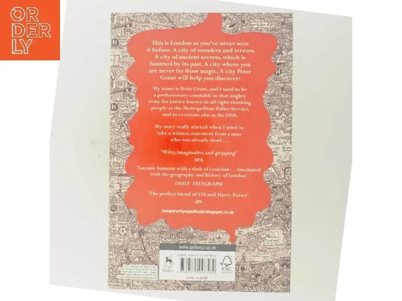 Billede 3 - Rivers of London af Ben Aaronovitch (Bog)