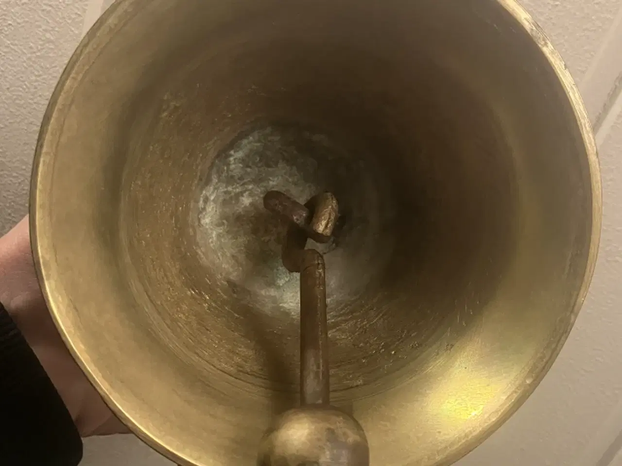 Billede 3 - Kan sendes - messing klokke 