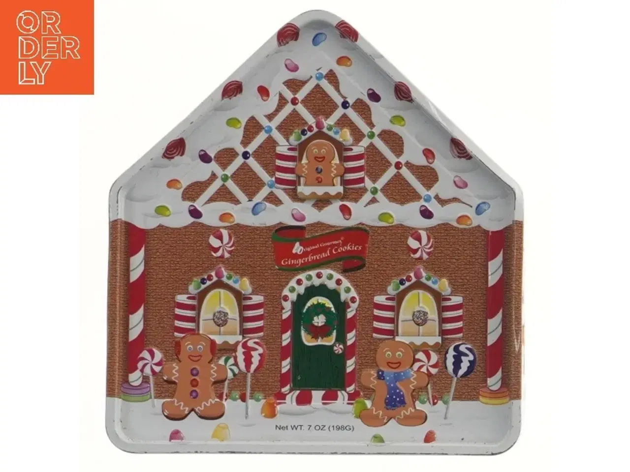 Billede 1 - Gingerbread cookie tin (str. 18x19 cm)