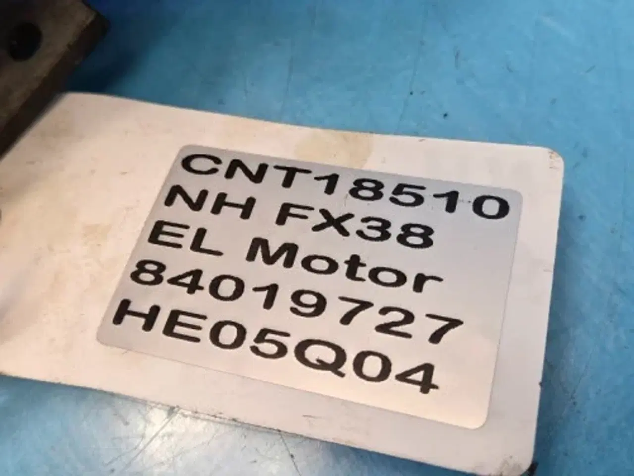 Billede 14 - New Holland FX38 El-motor 84019727