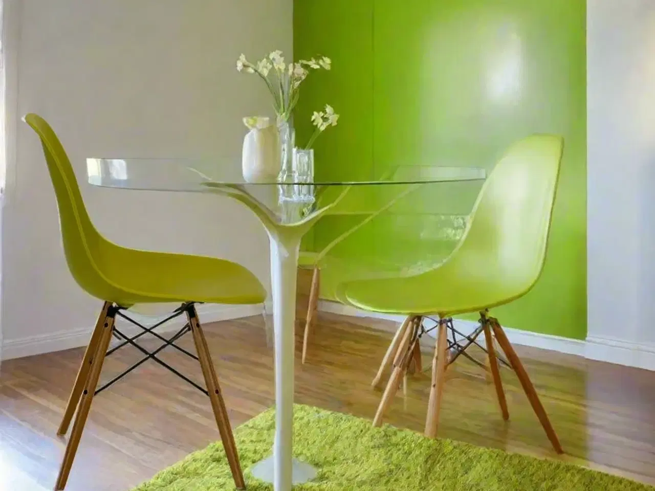 Billede 2 - Vitra Eames DSW Stol  (71 Yellow)