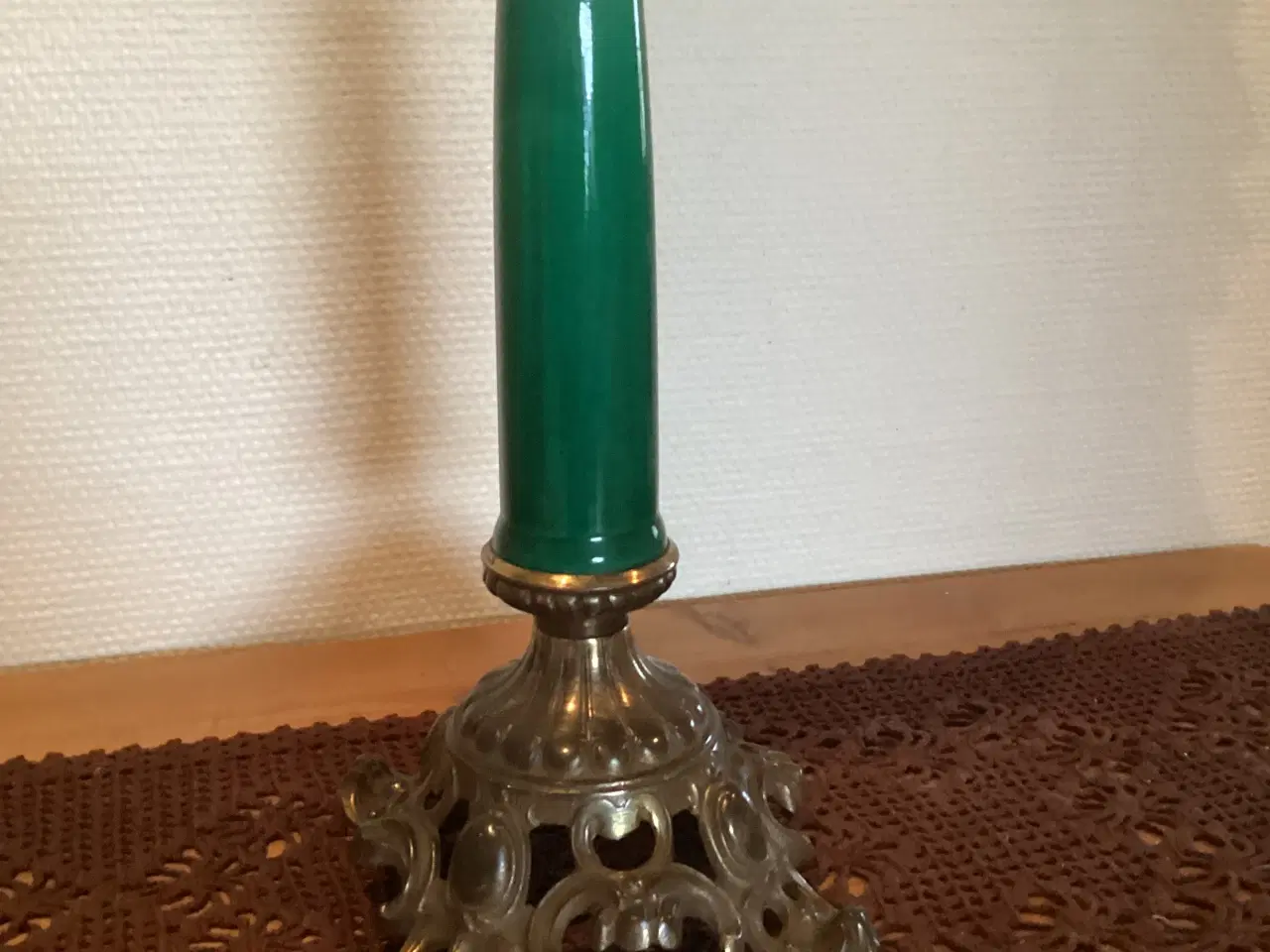 Billede 2 - Petroliumslampe gammel