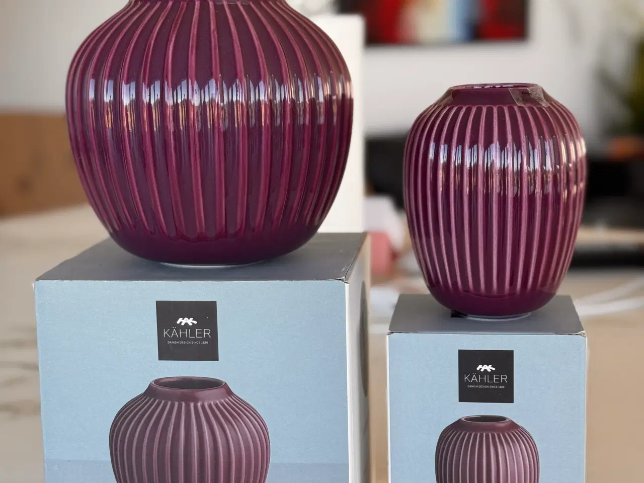 Billede 3 - Kähler vaser H12,5 og H10
