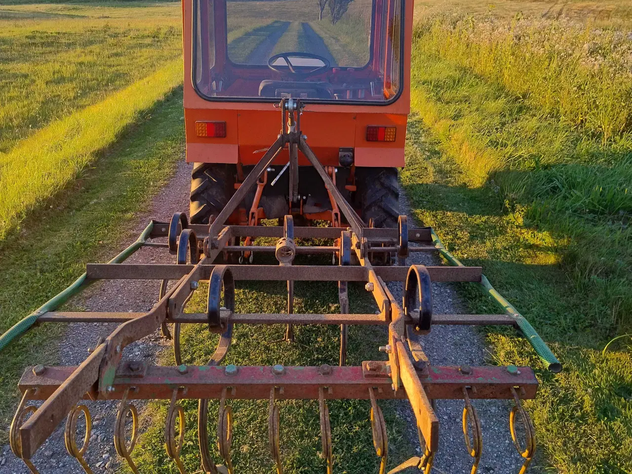Billede 4 - Schanzlin minitraktor m harve, klipper, sneslynge