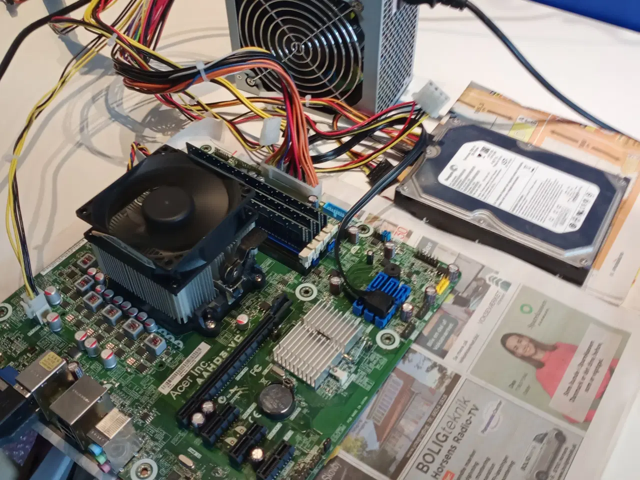 Billede 5 - Bundkort, cpu, ram og hdd m/ win 11 dk