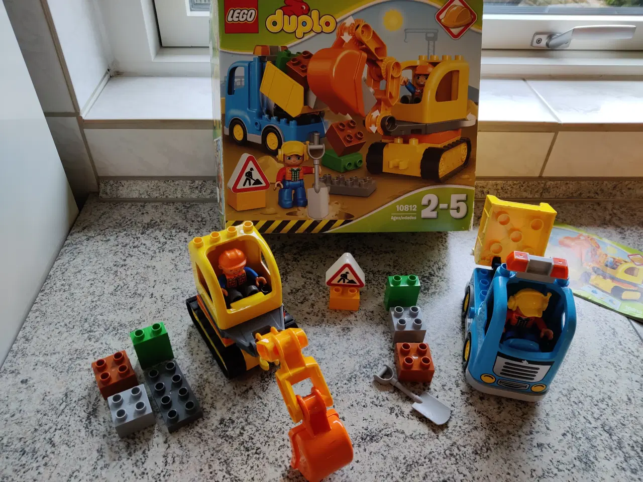 Billede 10 - Lego Duplo 10812 gravemaskine og lastbil 