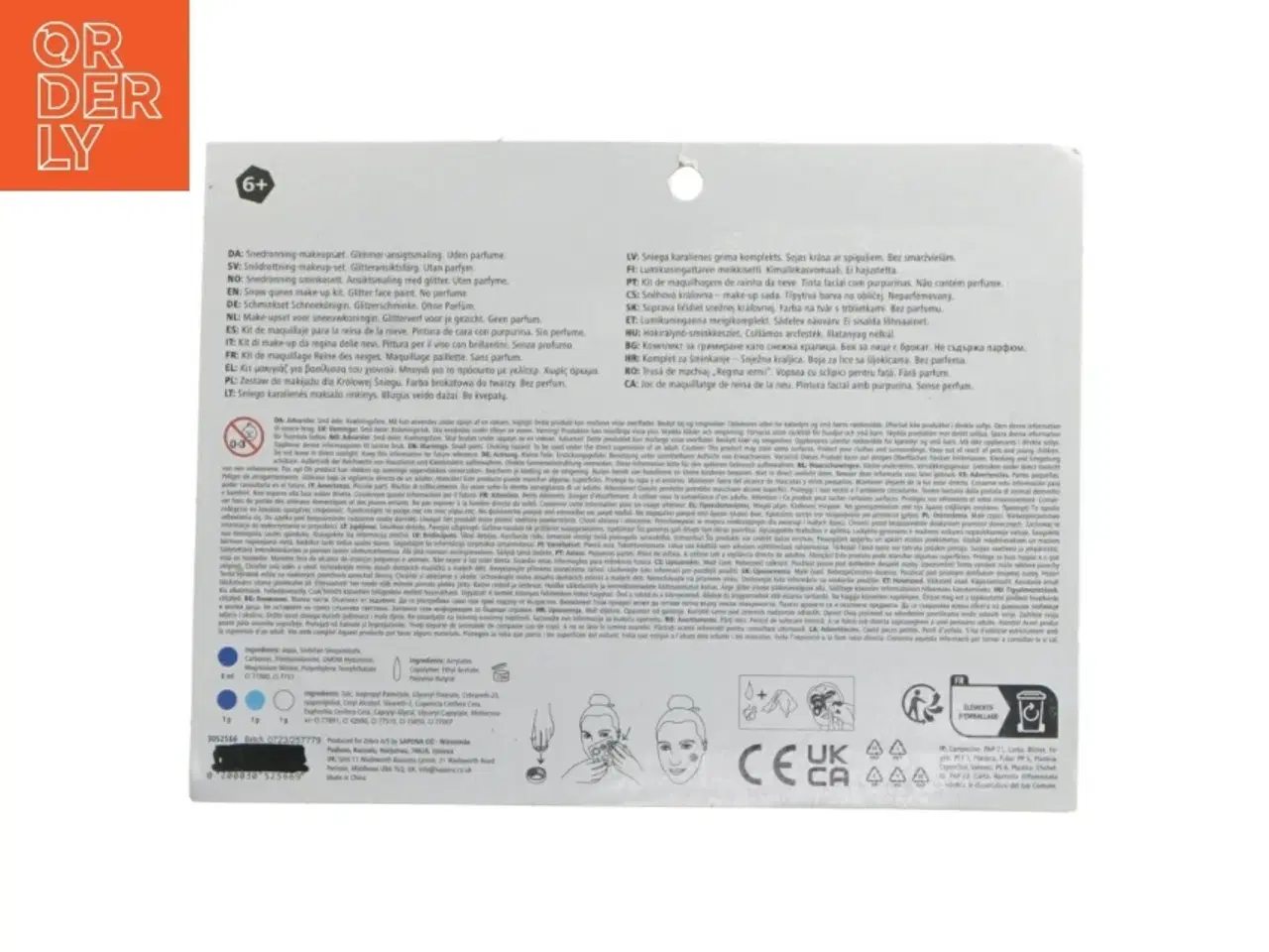 Billede 2 - Snedronning-makeupsæt fra Tiger (str. 22x16 cm)