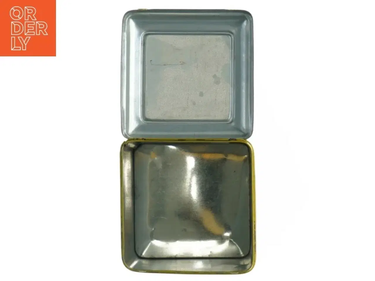 Billede 1 - Gammel Droste kakaodåse (str. 14,5 x 8,5 x 8,5 cm)